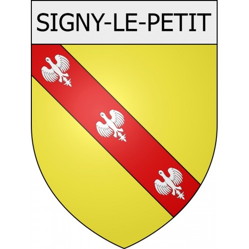 signy-le-petit 08 ville Stickers blason autocollant adhésif