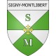 signy-montlibert 08 ville Stickers blason autocollant adhésif