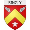 Stickers coat of arms Balan adhesive sticker