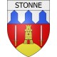stonne 08 ville Stickers blason autocollant adhésif
