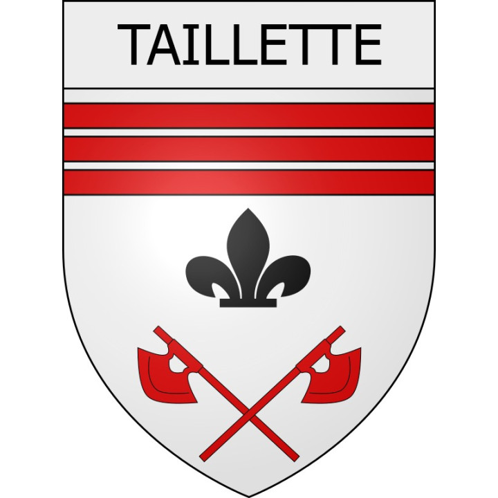 taillette 08 ville Stickers blason autocollant adhésif