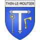 thin-le-moutier 08 ville Stickers blason autocollant adhésif