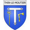 thin-le-moutier 08 ville Stickers blason autocollant adhésif