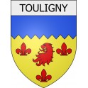 touligny 08 ville Stickers blason autocollant adhésif