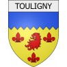 touligny 08 ville Stickers blason autocollant adhésif