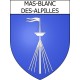 Mas-Blanc-des-Alpilles 13 ville Stickers blason autocollant adhésif