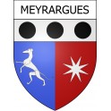 Meyrargues 13 ville Stickers blason autocollant adhésif