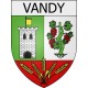 vandy 08 ville Stickers blason autocollant adhésif
