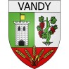 vandy 08 ville Stickers blason autocollant adhésif