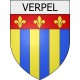 verpel 08 ville Stickers blason autocollant adhésif