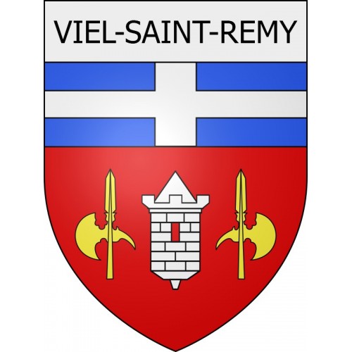 viel-saint-remy 08 ville Stickers blason autocollant adhésif