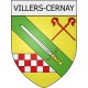 villers-cernay 08 ville Stickers blason autocollant adhésif