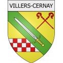 villers-cernay 08 ville Stickers blason autocollant adhésif