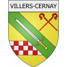 villers-cernay 08 ville Stickers blason autocollant adhésif