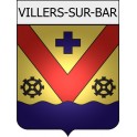 villers-sur-bar 08 ville Stickers blason autocollant adhésif