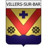 villers-sur-bar 08 ville Stickers blason autocollant adhésif