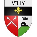 Pegatinas escudo de armas de Vandy adhesivo de la etiqueta engomada