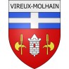 vireux-molhain 08 ville Stickers blason autocollant adhésif