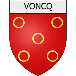 Pegatinas escudo de armas de Villy adhesivo de la etiqueta engomada