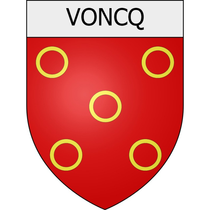 Stickers coat of arms Villy adhesive sticker