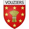 vouziers 08 ville Stickers blason autocollant adhésif