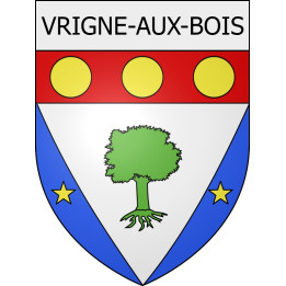vrigne-aux-bois 08 ville Stickers blason autocollant adhésif