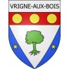 vrigne-aux-bois 08 ville Stickers blason autocollant adhésif