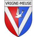 vrigne-meuse 08 ville Stickers blason autocollant adhésif