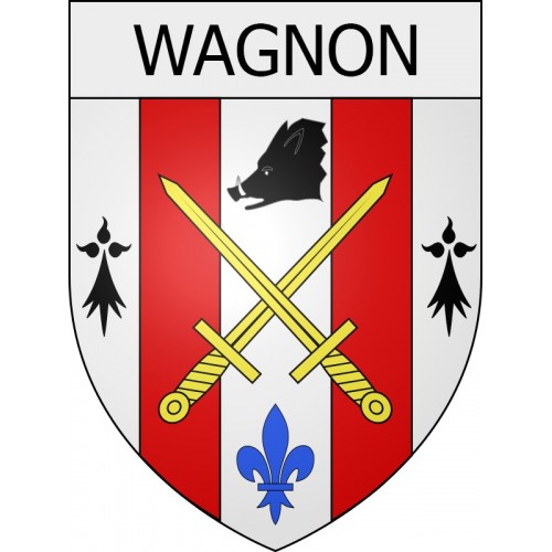 Voncq Sticker wappen, gelsenkirchen, augsburg, klebender aufkleber