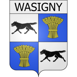 Pegatinas escudo de armas de Wagnon adhesivo de la etiqueta engomada