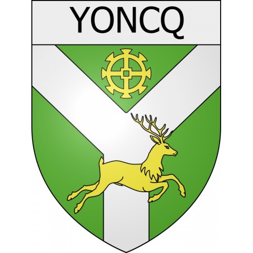 Stickers coat of arms Wasigny adhesive sticker