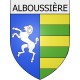 alboussière 07 ville Stickers blason autocollant adhésif