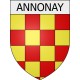 annonay 07 ville Stickers blason autocollant adhésif