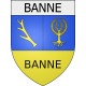 banne 07 ville Stickers blason autocollant adhésif