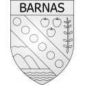 Pegatinas escudo de armas de Balan adhesivo de la etiqueta engomada