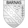 Pegatinas escudo de armas de Balan adhesivo de la etiqueta engomada