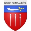 bourg-saint-andéol 07 ville Stickers blason autocollant adhésif