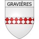 gravières 07 ville Stickers blason autocollant adhésif