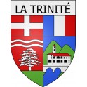 la-trinité 07 ville Stickers blason autocollant adhésif
