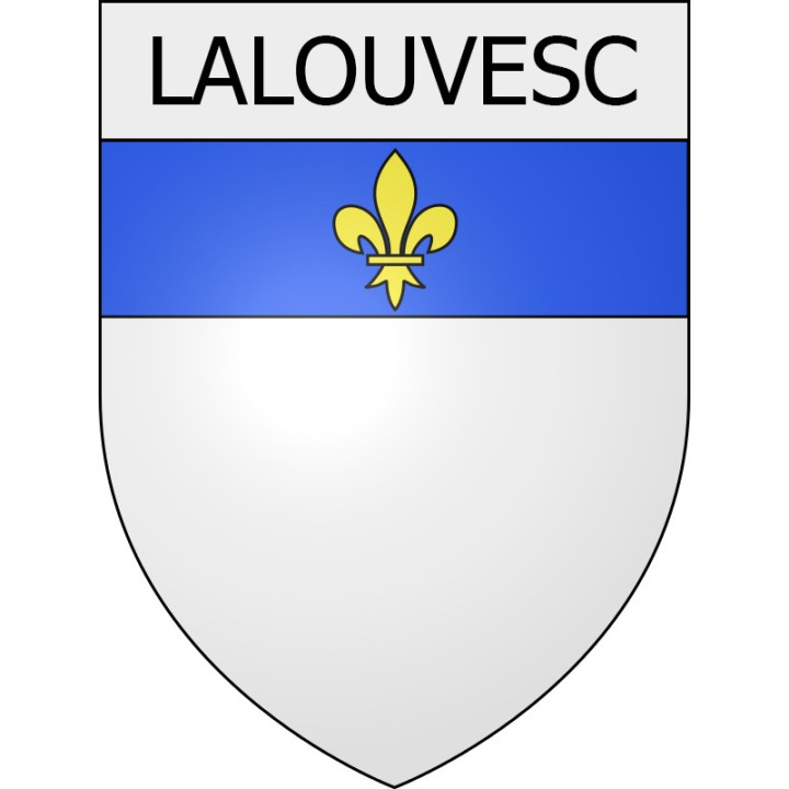 lalouvesc 07 ville Stickers blason autocollant adhésif