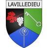 lavilledieu 07 ville Stickers blason autocollant adhésif