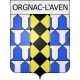 Orgnac-l'Aven 07 ville Stickers blason autocollant adhésif