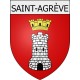 saint-agrève 07 ville Stickers blason autocollant adhésif