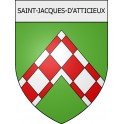 Stickers coat of arms Balan adhesive sticker