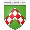 saint-jacques-d-atticieux 07 ville Stickers blason autocollant adhésif