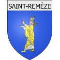 Saint-Remèze 07 ville Stickers blason autocollant adhésif