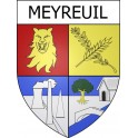 Meyreuil 13 ville Stickers blason autocollant adhésif