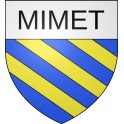 Stickers coat of arms Mimet adhesive sticker
