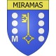 Miramas Sticker wappen, gelsenkirchen, augsburg, klebender aufkleber