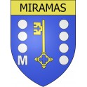 Adesivi stemma Miramas adesivo